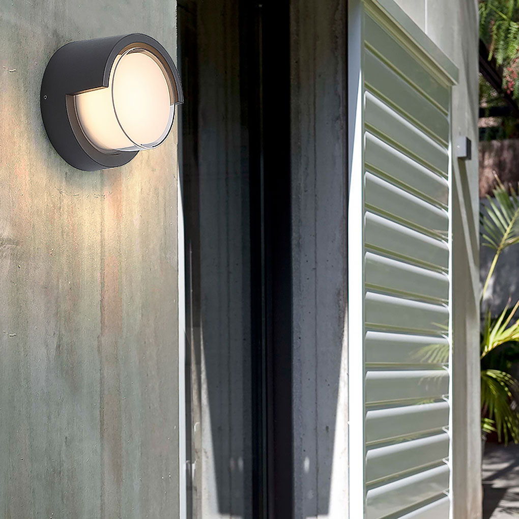 Modern Outdoor Wall Lights Round & Square Waterproof Designs for Gardens & Villas - Lamp Outdoor