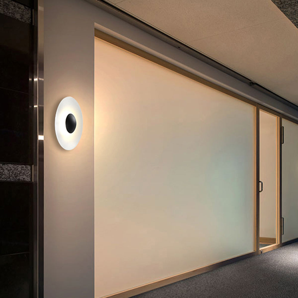 Ray Designer Round Metal Outdoor Wall Lamp - Lamp Outdoor