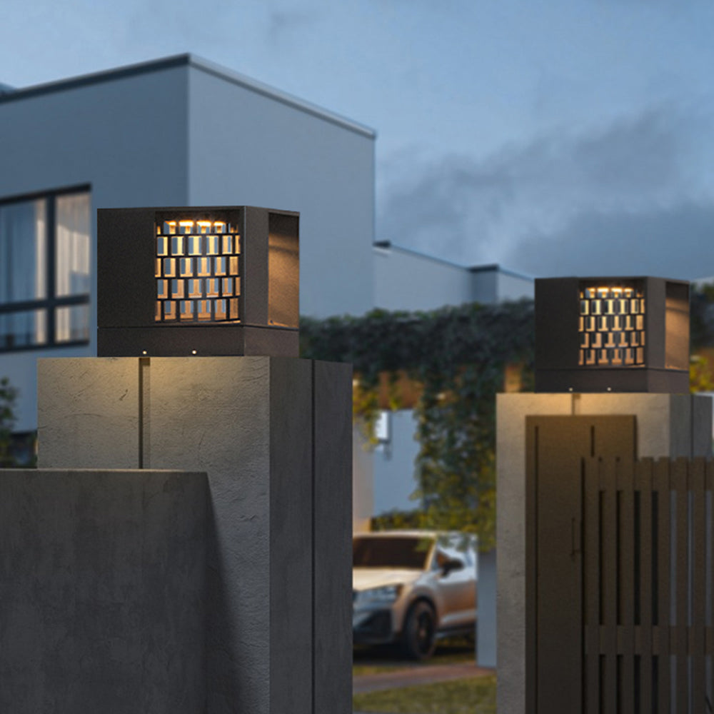 Ray Modern Pattern Metal Acrylic Outdoor Table Lamps - Lamp Outdoor
