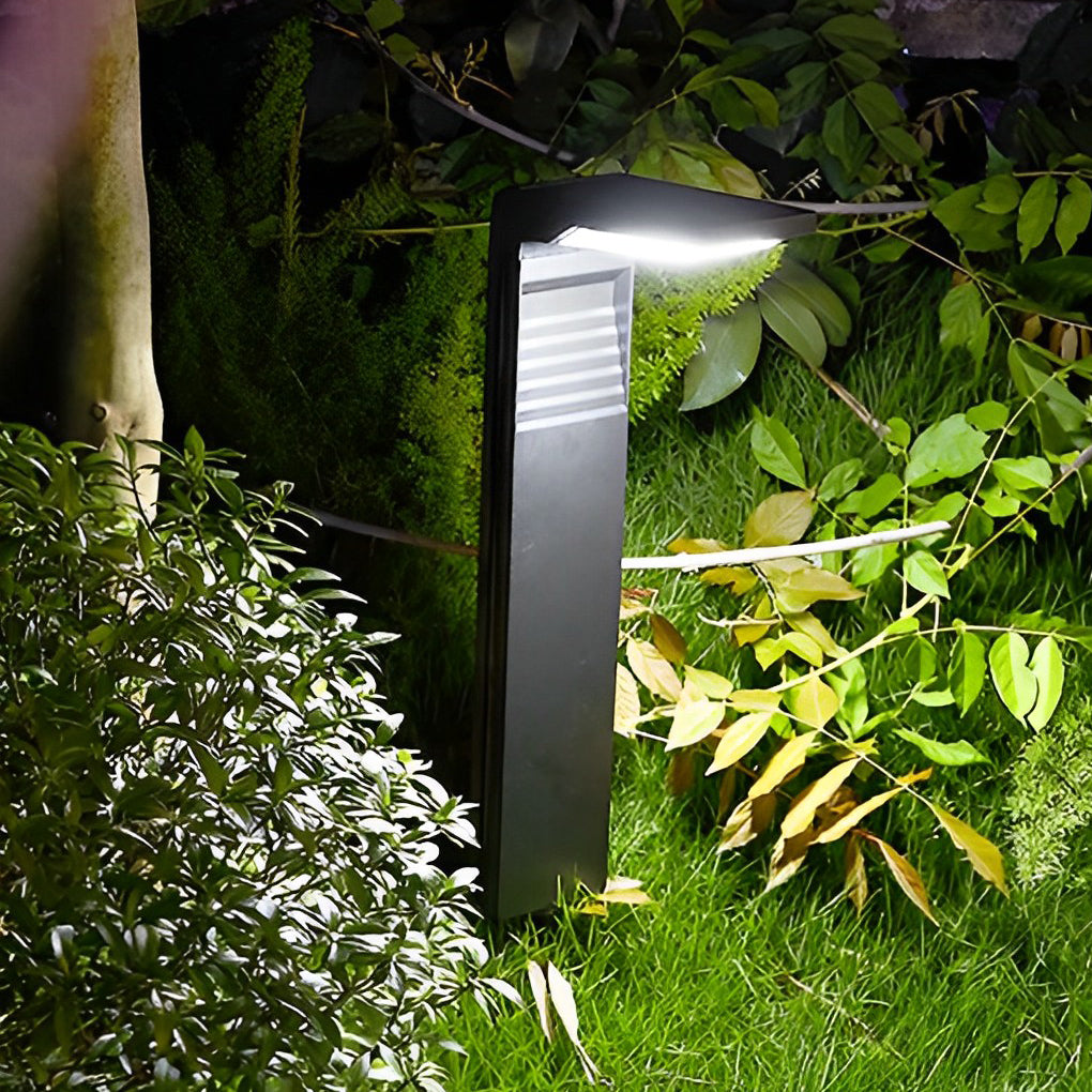 Eco-Friendly Smart LED Outdoor Lawn Lamp Solar Path Lighting with Auto On/Off - Lamp Outdoor