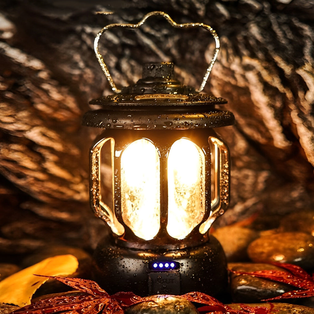 Portable Multi-function LED Waterproof Rechargeable Outdoor Lanterns - Lamp Outdoor