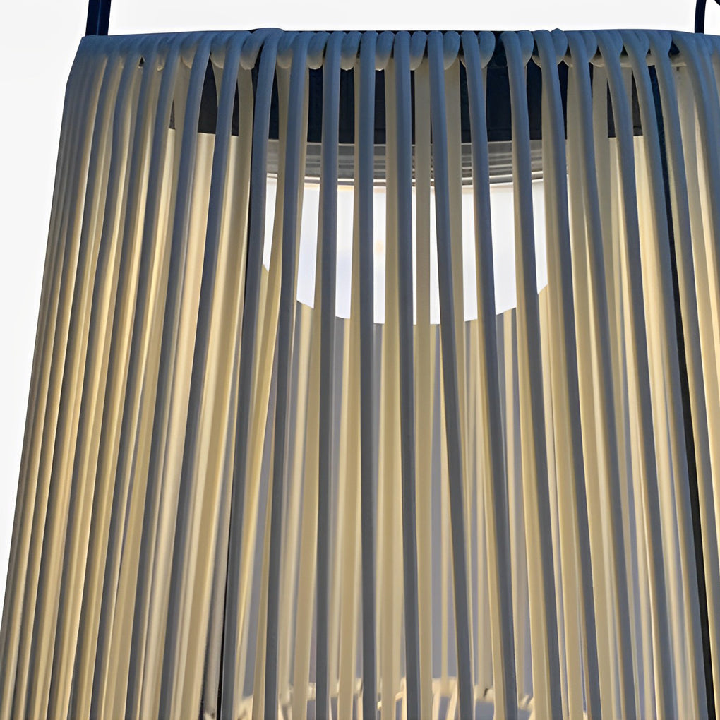Portable Waterproof Handmade Rattan LED Modern Solar Outdoor Lanterns - Lamp Outdoor