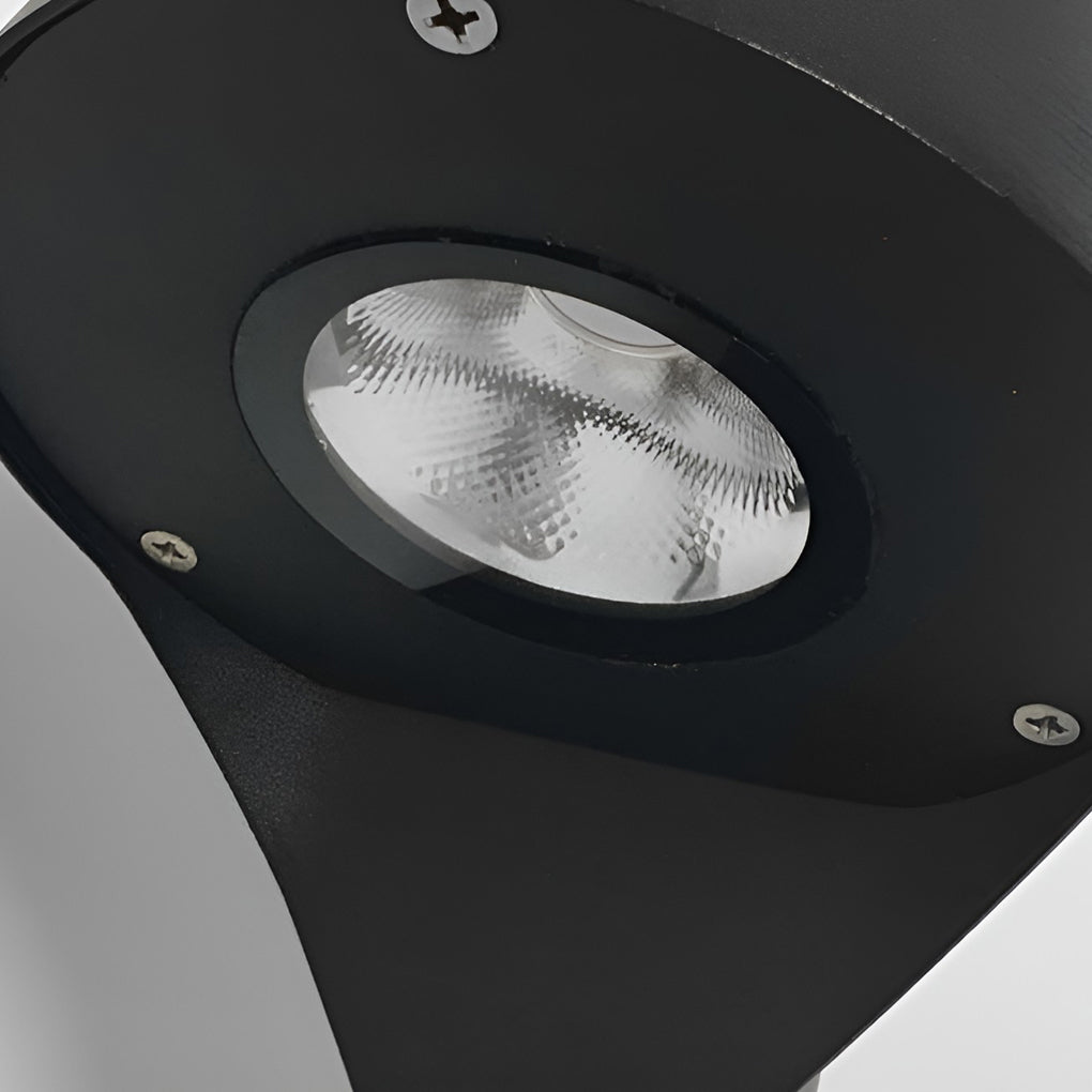 Sleek Black 10W LED Pathway Light Minimalist Outdoor Waterproof Lighting - Lamp Outdoor