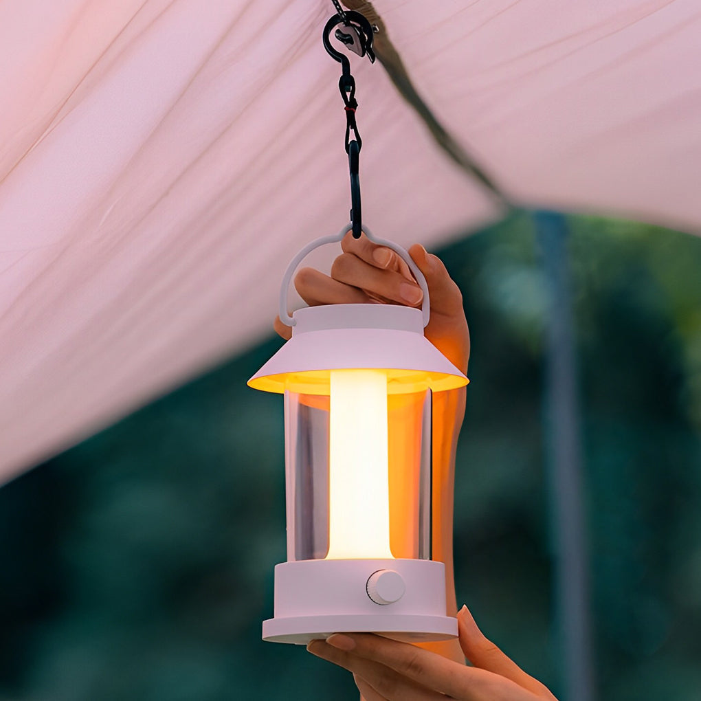 Portable Waterproof Dimmable LED USB Rechargeable Outdoor Lanterns - Lamp Outdoor