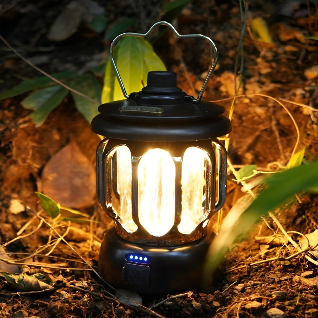 Portable Multi-function LED Waterproof Rechargeable Outdoor Lanterns - Lamp Outdoor