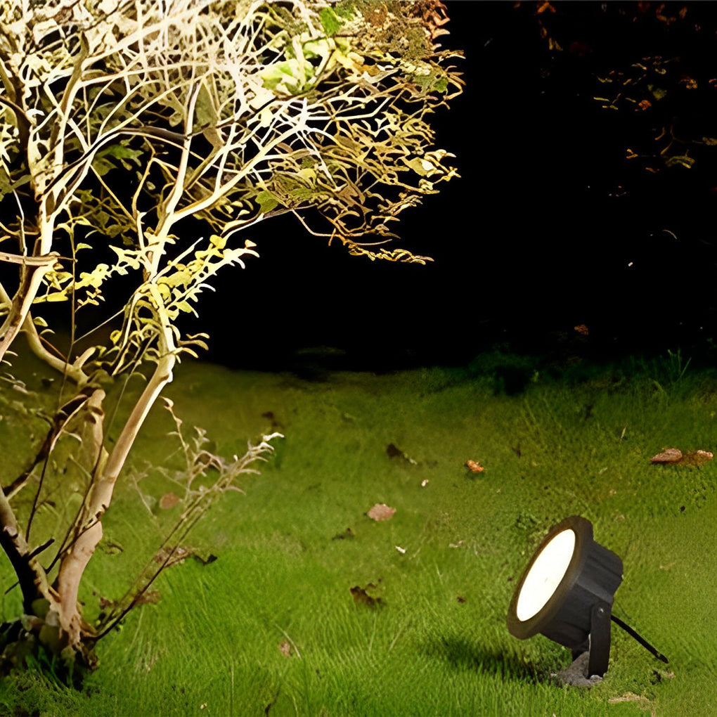 Round Waterproof Modern LED Spotlights Outdoor Tree Spot Lights DC24V - Lamp Outdoor
