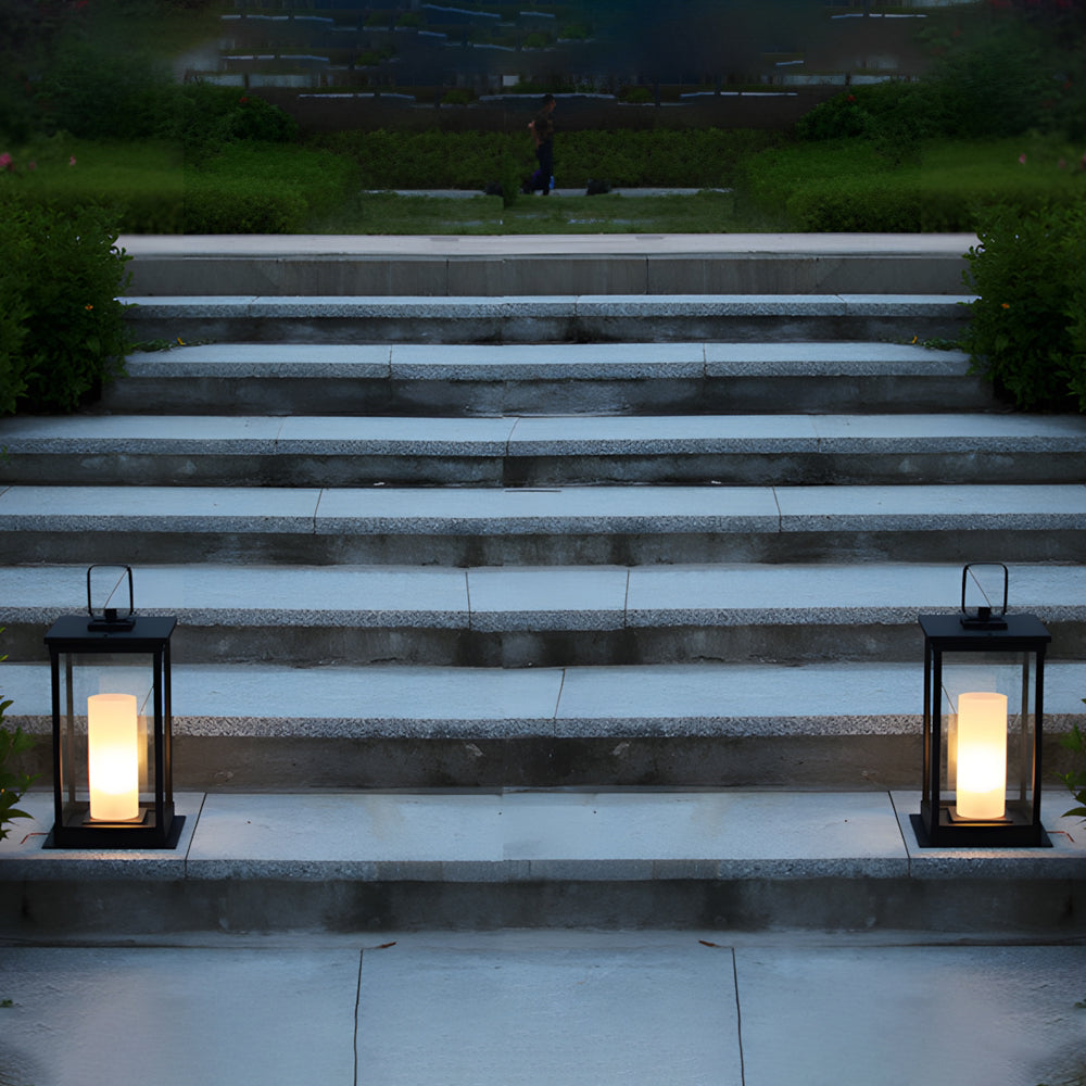 Modern Minimalist Square Post Light Waterproof - Lamp Outdoor