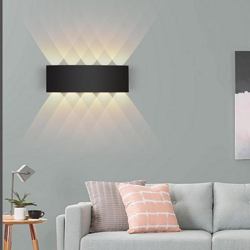 Ray Modern Rectangular Metal Outdoor Wall Lamp Water-Wave - Lamp Outdoor