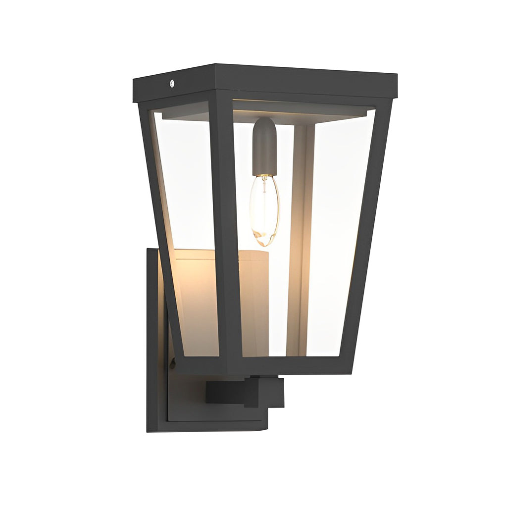 Square Smart Light Control Waterproof LED Solar Outdoor Wall Lights - Lamp Outdoor