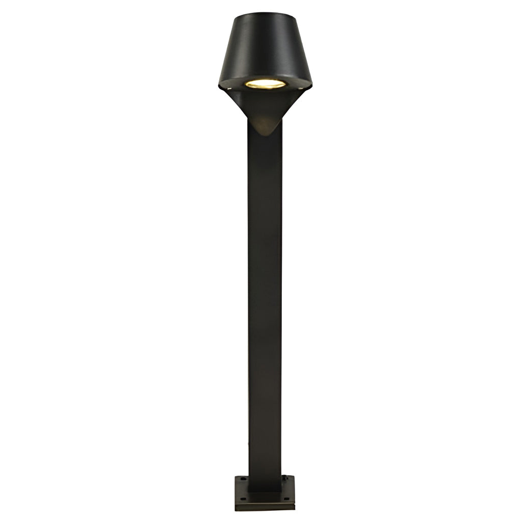 Sleek Black 10W LED Pathway Light Minimalist Outdoor Waterproof Lighting - Lamp Outdoor