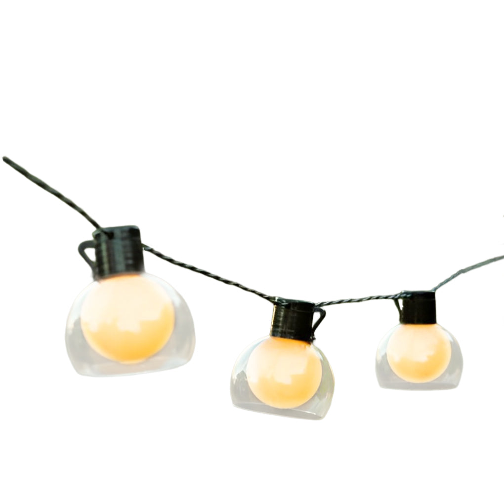 Battery Operated USB Solar 40 Lights LED Bulbs Outdoor String Lights - Lamp Outdoor