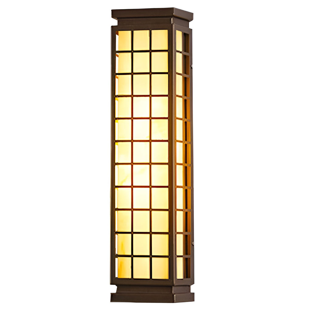 Classic Rectangular T5 Waterproof Vintage Outdoor Wall Lights Fixture - Lamp Outdoor