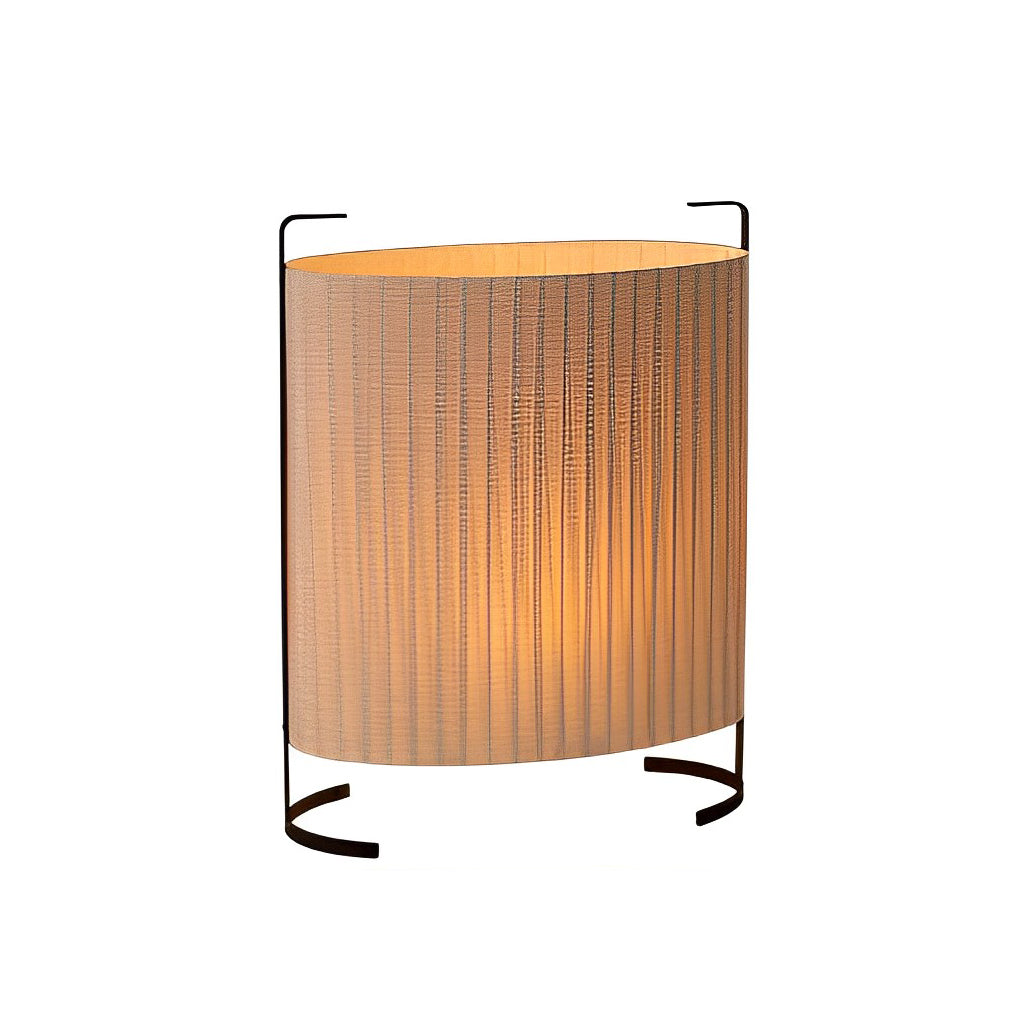 42 inch Modern Japanese-Style Fabric Outdoor Floor Lamp - Lamp Outdoor