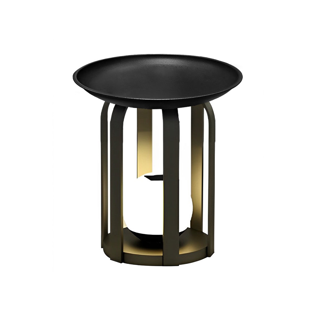 Set of Waterproof Outdoor Table and Solar Floor Lamp - Lamp Outdoor