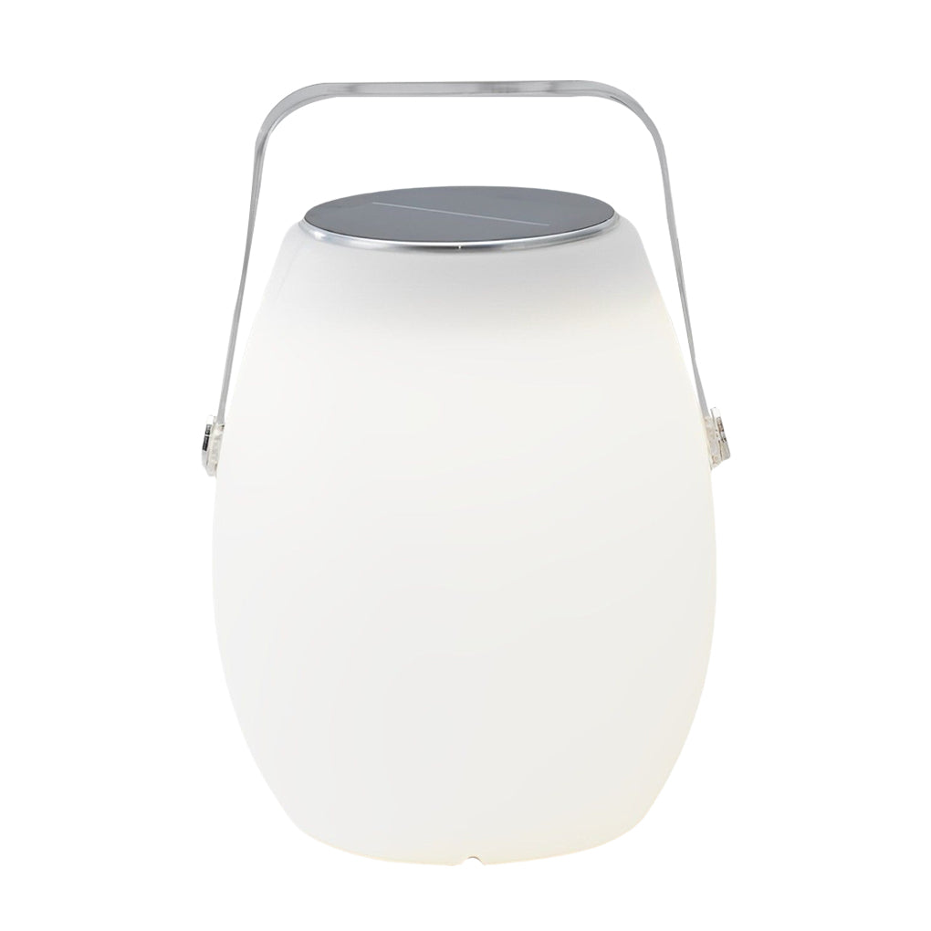 Portable Lantern Shaped Waterproof Chargable Solar Table Lamp with Remote - Lamp Outdoor