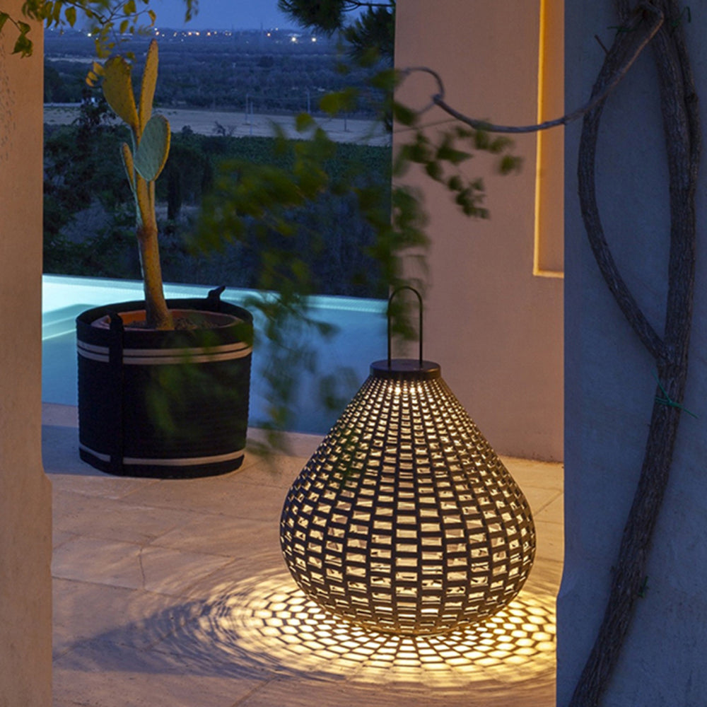 Ritta Vintage Lantern Metal Floor Lamp Outdoor - Lamp Outdoor