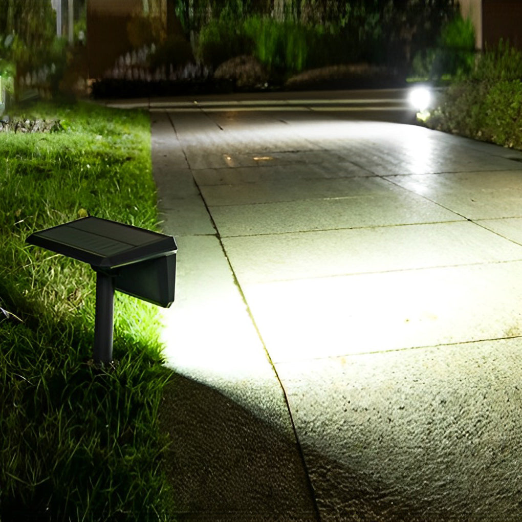 2PCS Waterproof IP65 LED Black Modern Solar Lights Outdoor Lawn Lamp - Lamp Outdoor
