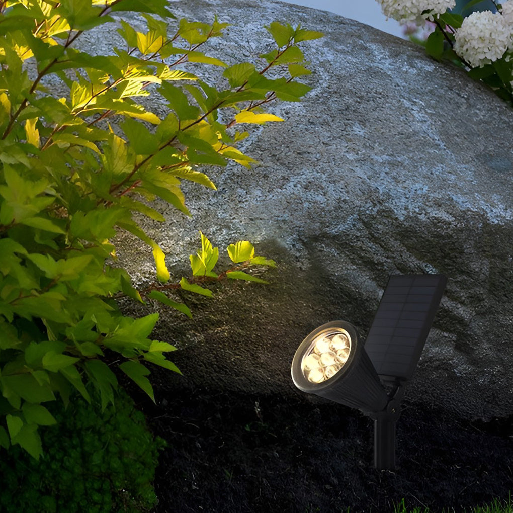 Waterproof LED 7W Modern Solar Tree Spotlights Landscape Lighting - Lamp Outdoor