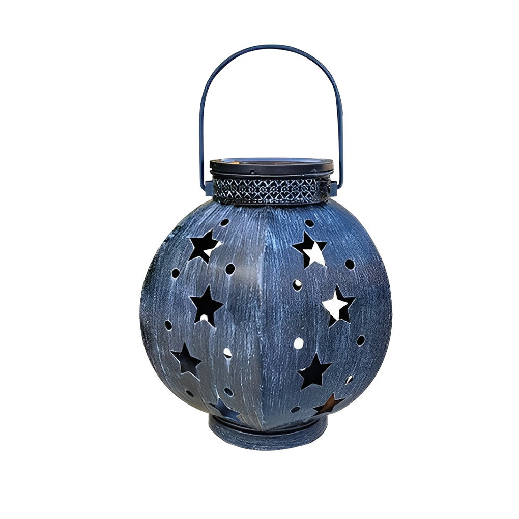 Waterproof Creative LED Stars Projection Portable Solar Outdoor Lanterns - Lamp Outdoor