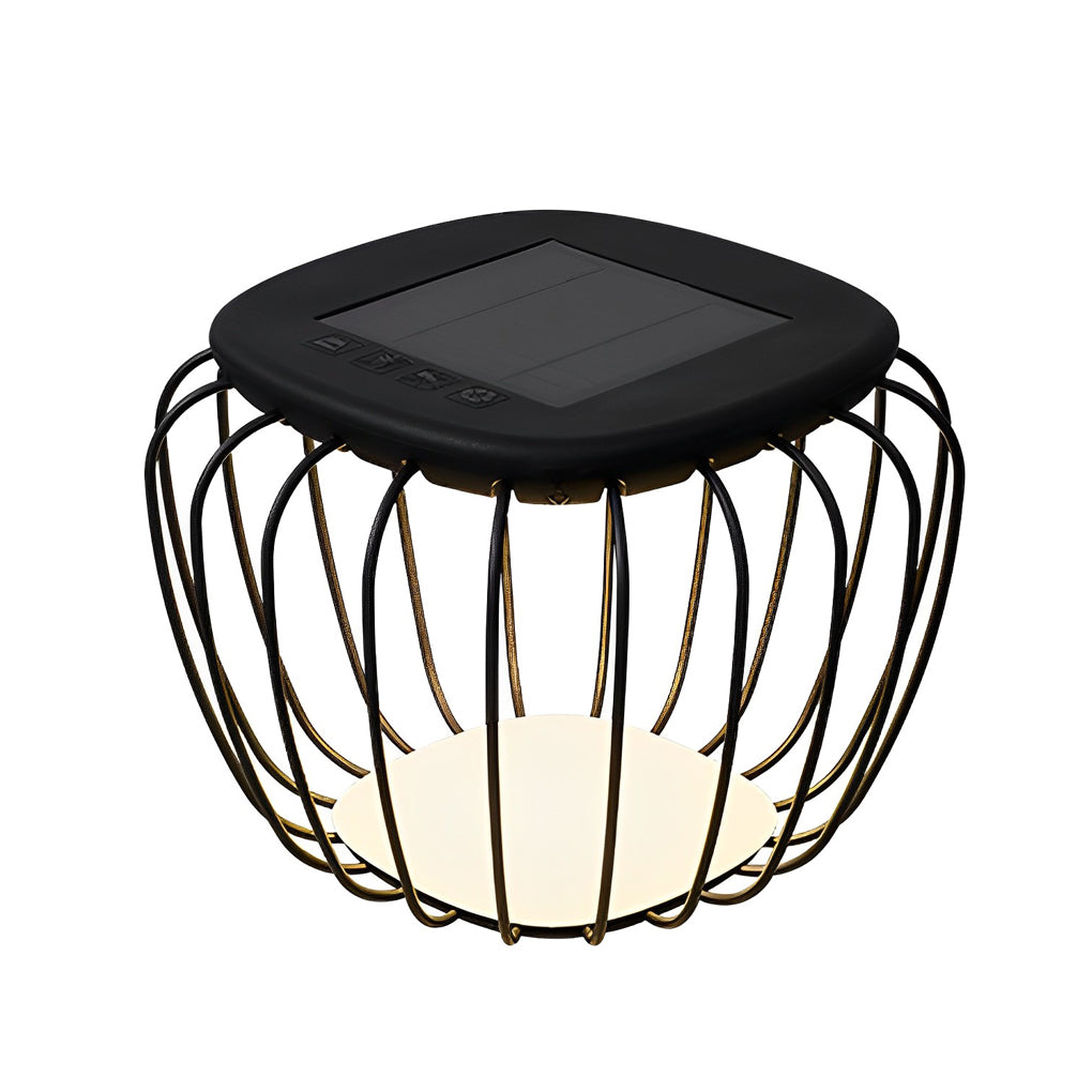 Waterproof Table Chair LED Modern Solar Outdoor Lanterns Floor Lamp - Lamp Outdoor