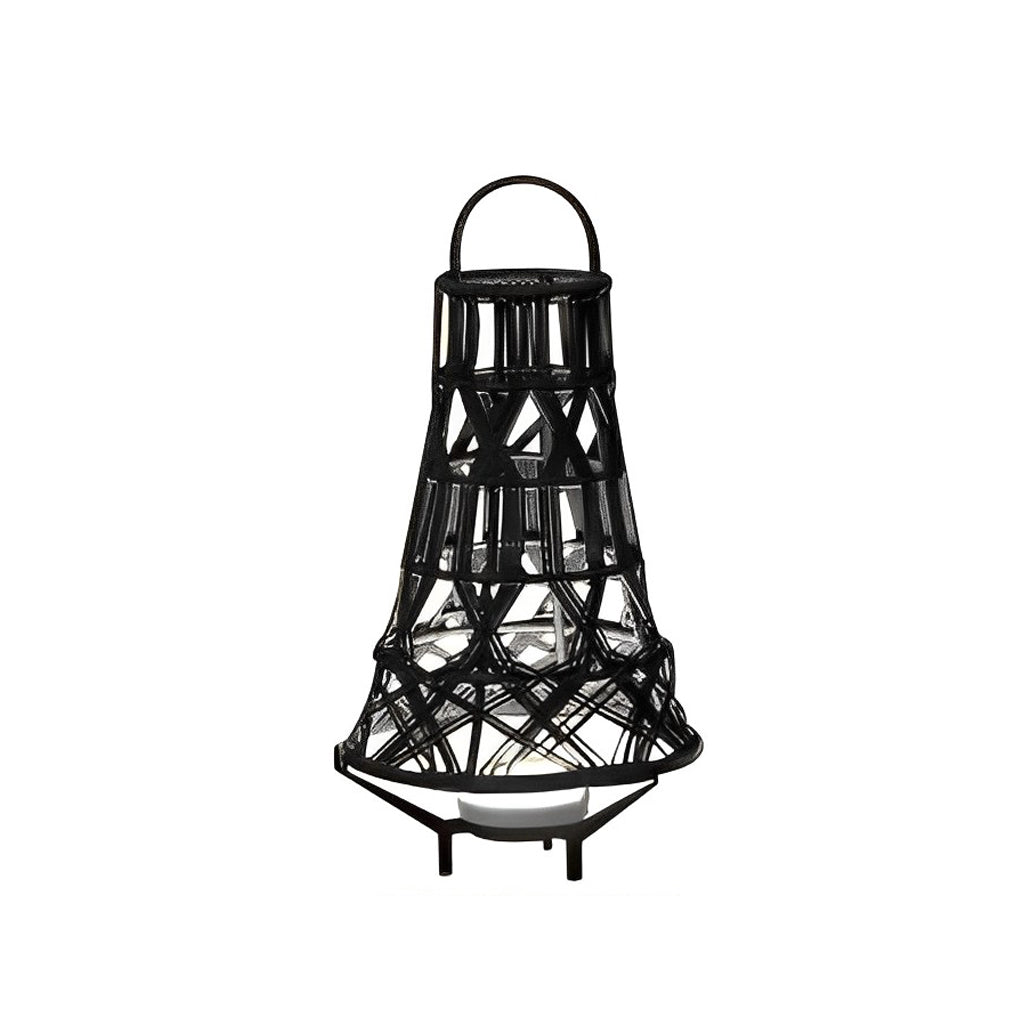 Metal Outdoor Tribal Floor Lamp - Lamp Outdoor