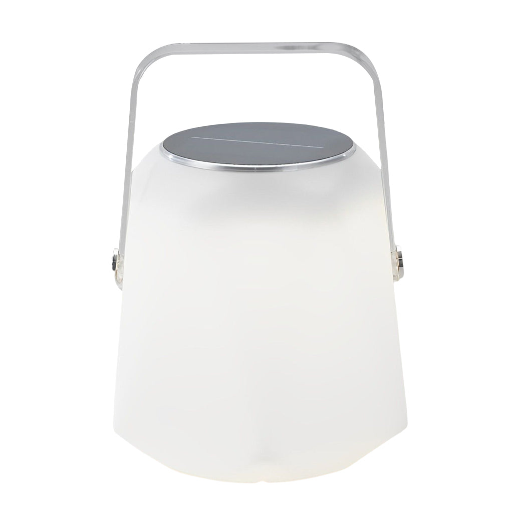 Portable Lantern Shaped Waterproof Chargable Solar Table Lamp with Remote - Lamp Outdoor