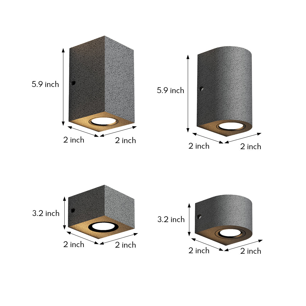 LED Waterproof Outdoor Up And Down Wall Lights - Lamp Outdoor