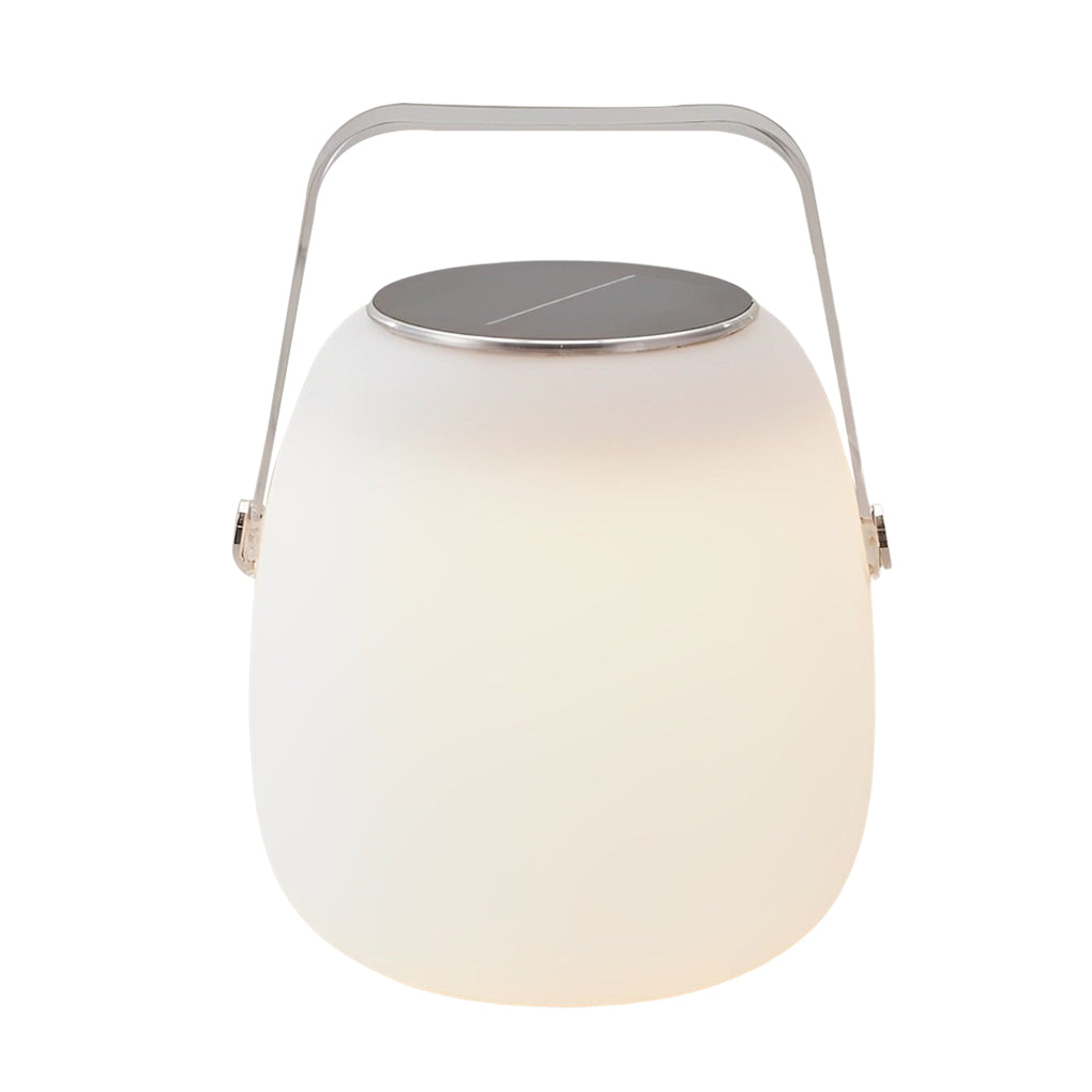 Portable Lantern Shaped Waterproof Chargable Solar Table Lamp with Remote - Lamp Outdoor