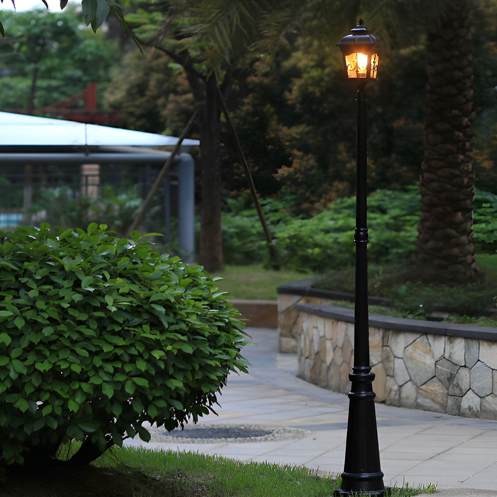 Retro Minimalist LED Waterproof European Style Garden Lamp Post Lights - Lamp Outdoor
