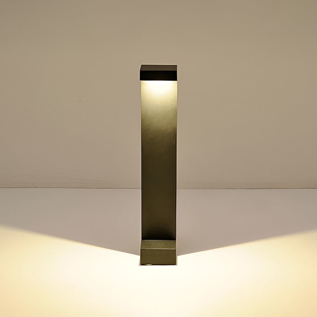 Contemporary Rectangular COB Pathway Lights Waterproof Outdoor Garden Illumination - Lamp Outdoor