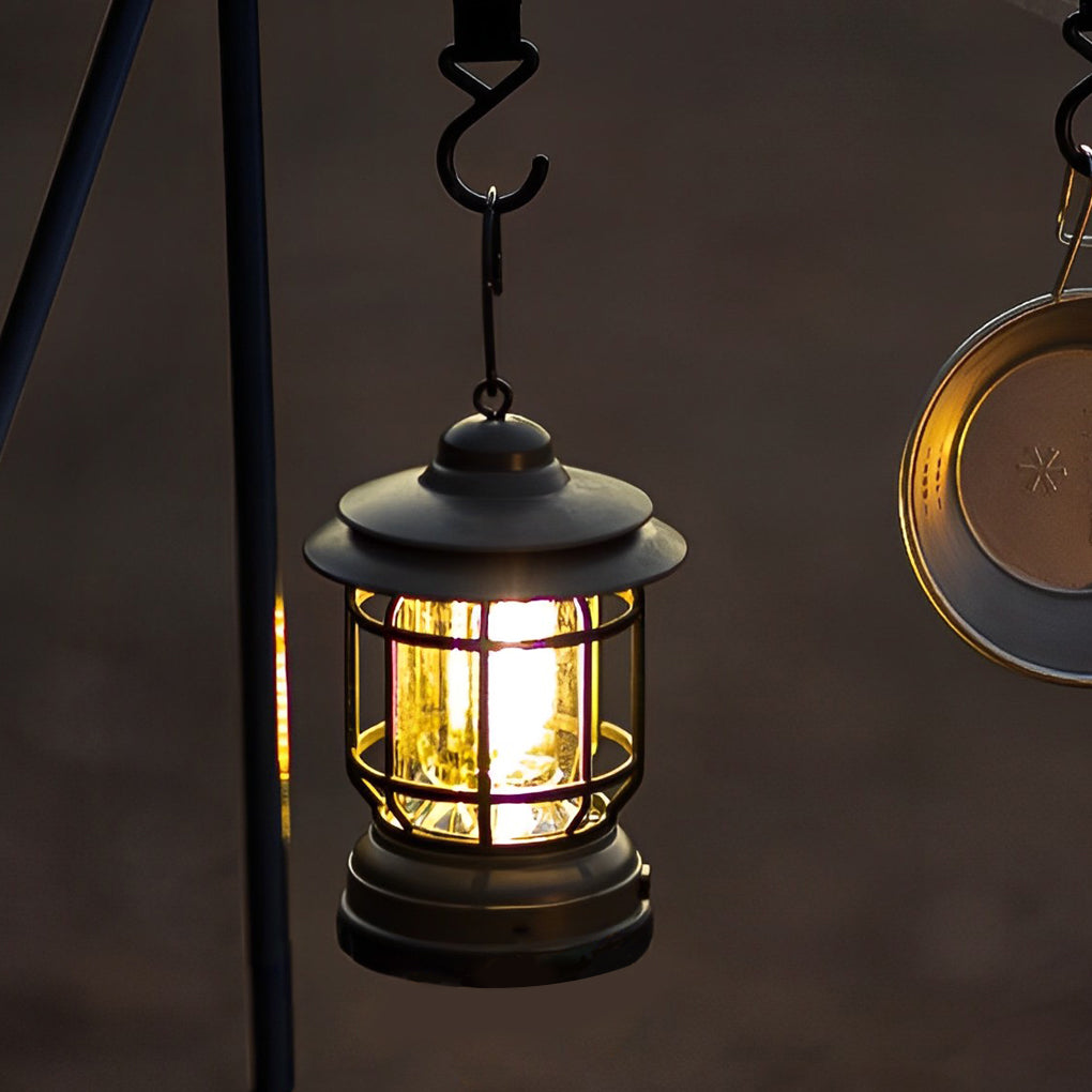 Portable Multifunctional Chargable LED Waterproof Outdoor Lanterns - Lamp Outdoor