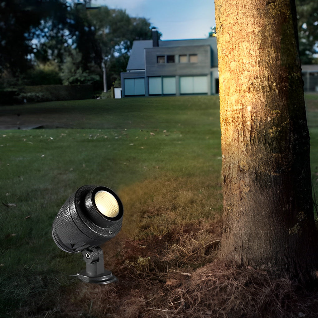Round Waterproof LED Adjustable Modern Outdoor Spotlights Tree Spot Lights - Lamp Outdoor