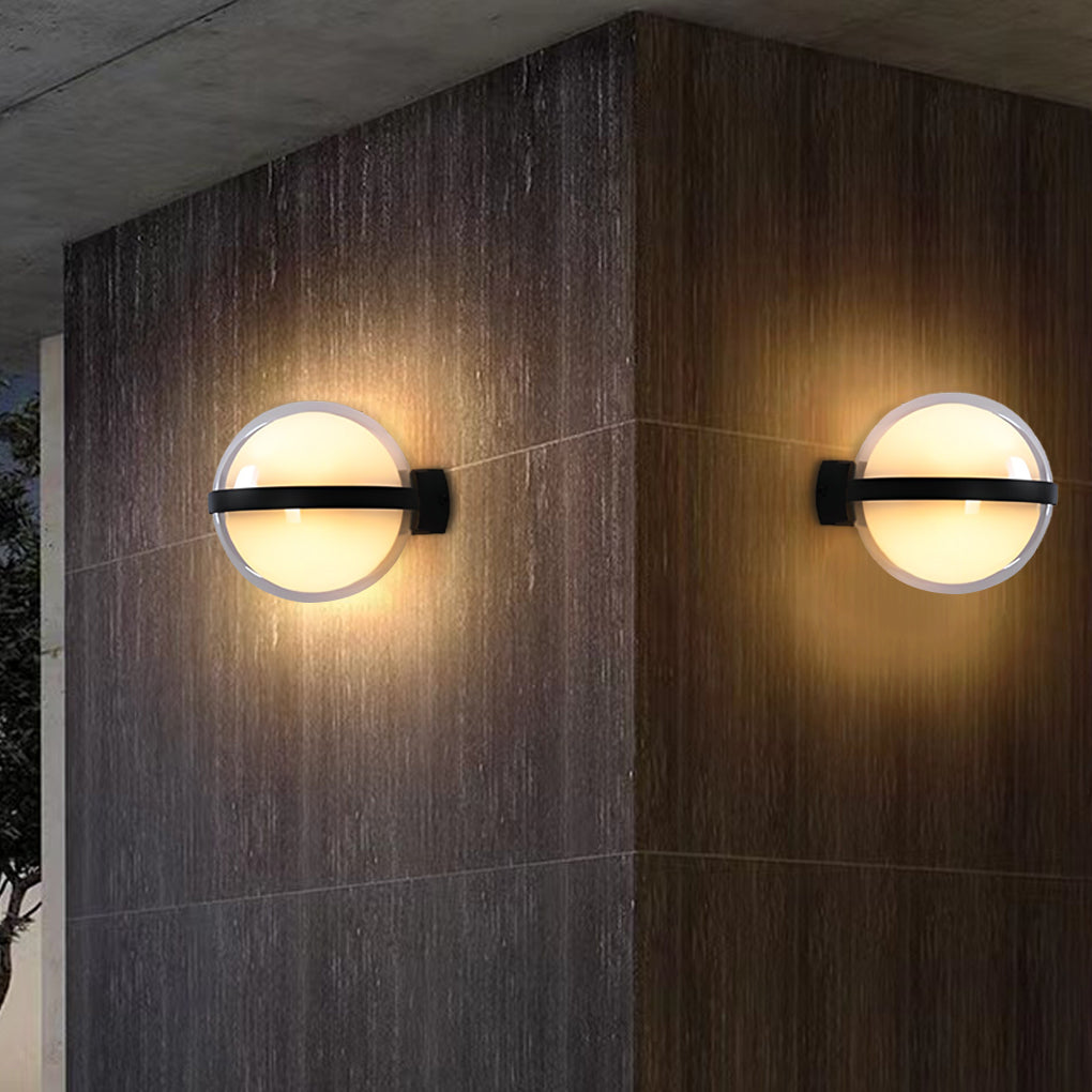 Creative Round Up and Down Light LED Waterproof Outdoor Wall Lamp - Lamp Outdoor