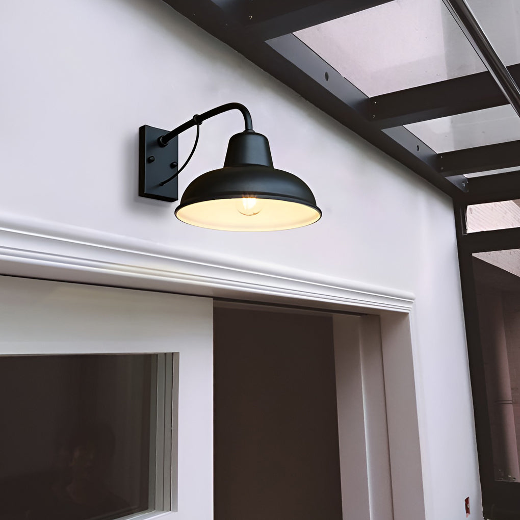 Vintage Trumpet Shaped LED Waterproof Retro Outdoor Wall Lights Wall Lamp - Lamp Outdoor