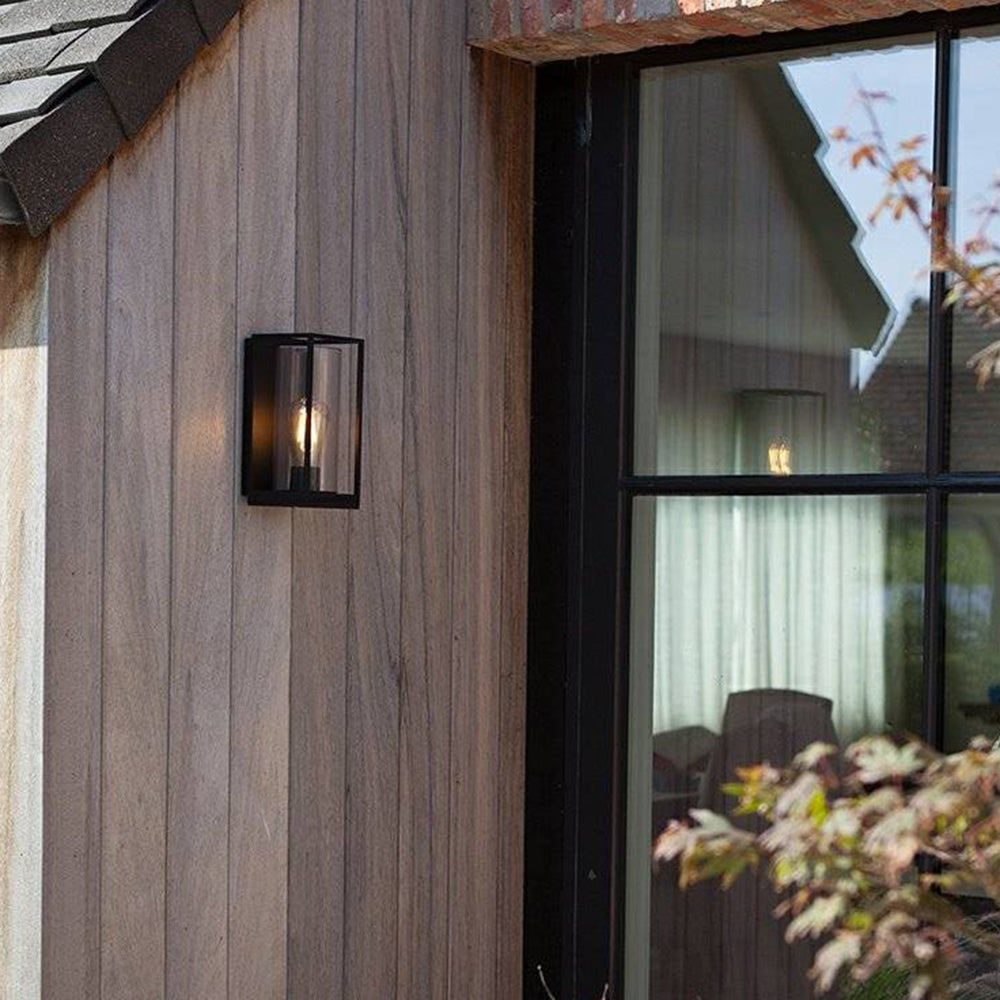 Silva Modern Rectangular Metal Outdoor Wall Lamp - Lamp Outdoor