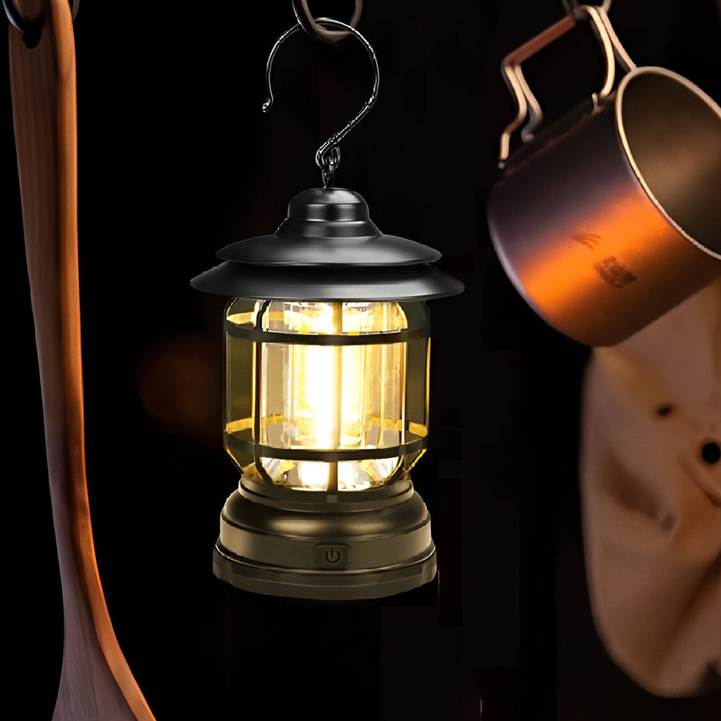 Portable Multifunctional Chargable LED Waterproof Outdoor Lanterns - Lamp Outdoor