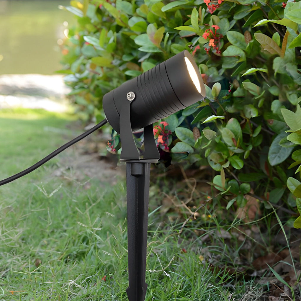 Waterproof LED 10W Black Adjustable Modern Tree Spotlight Outdoor Light - Lamp Outdoor