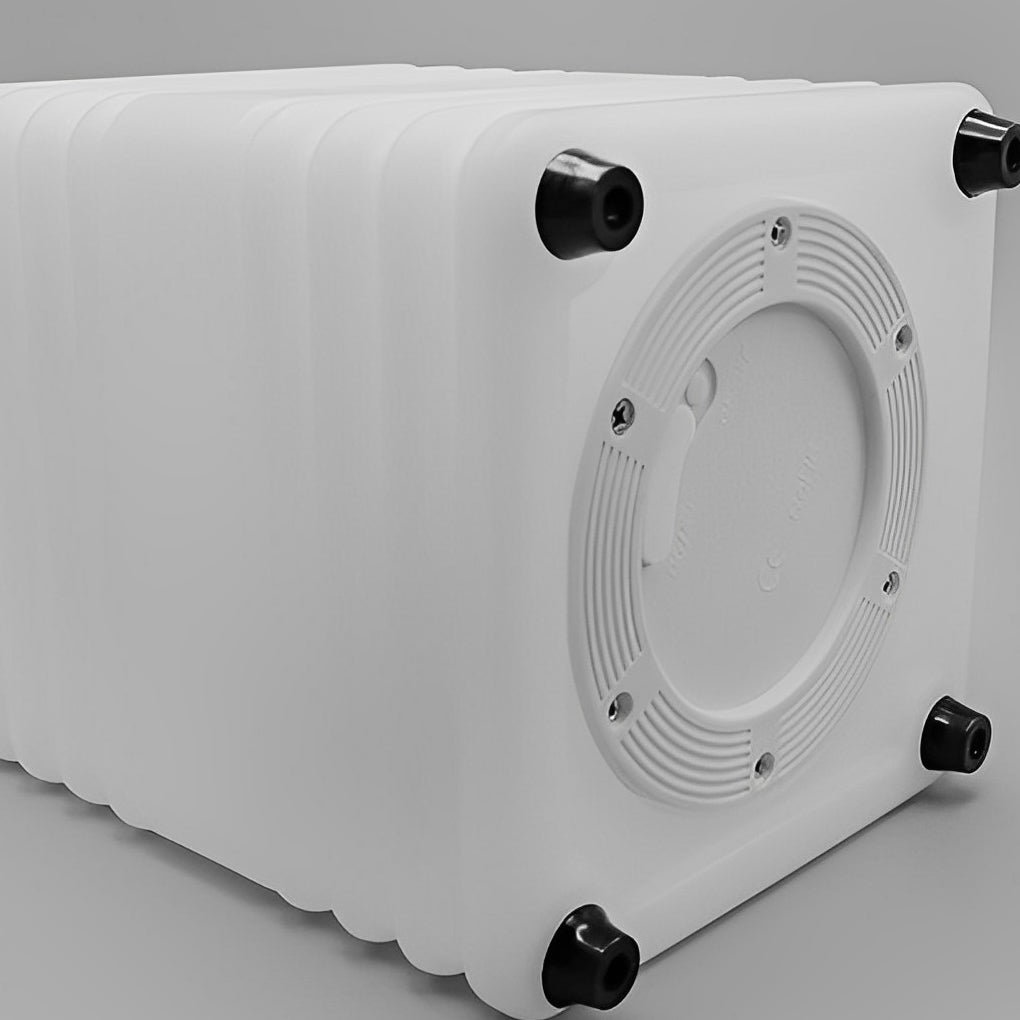 Square Waterproof LED White Modern Portable Outdoor Lanterns with Remote - Lamp Outdoor