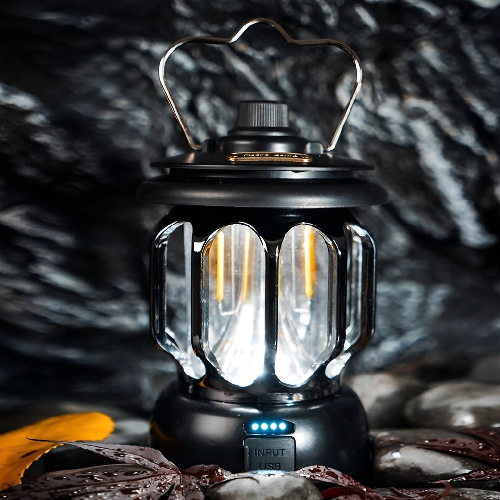Portable Multi-function LED Waterproof Rechargeable Outdoor Lanterns - Lamp Outdoor