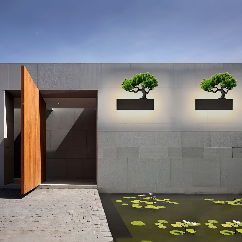 Waterproof Strip Landscape Decorative Modern Outdoor Wall Lights Sconces - Lamp Outdoor