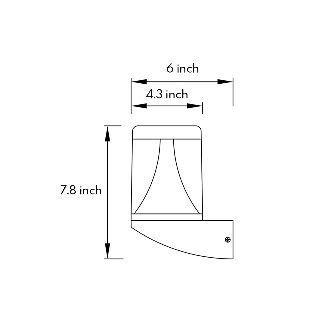 Waterproof Outdoor LED Wall Lighting Minimalist Nordic - Lamp Outdoor