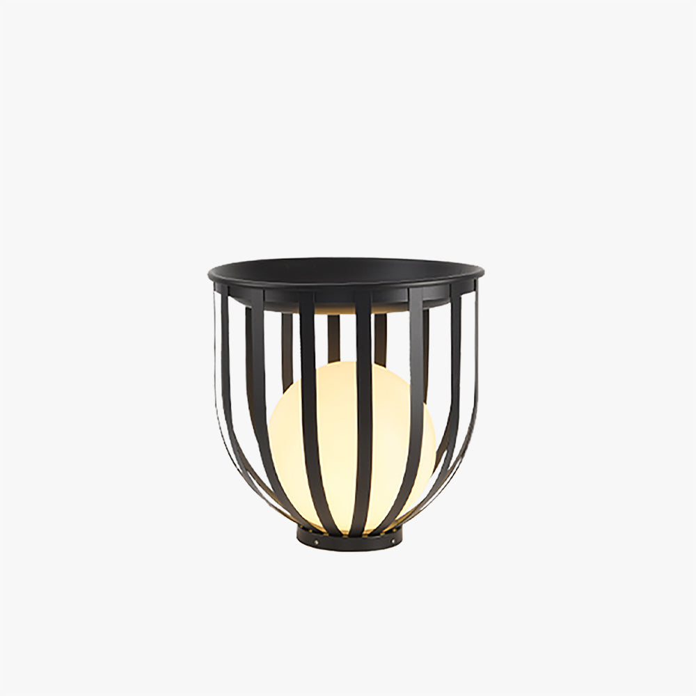 Ray Modern Globe Solar Rechargeable Outdoor Floor Lamp - Lamp Outdoor