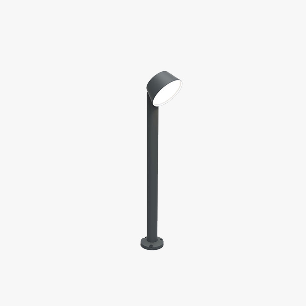 Ray Modern Metal Cylinder Outdoor Path Light - Lamp Outdoor