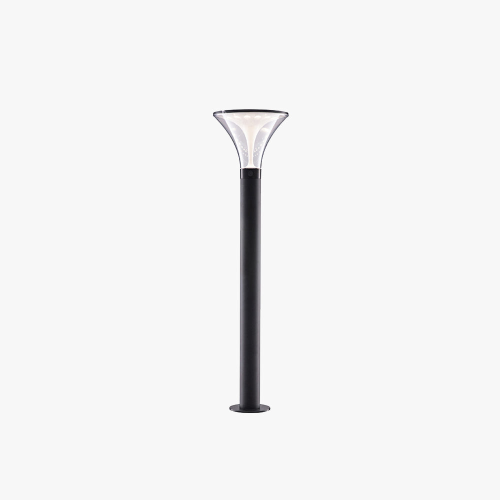 Ray Modern Metal Cylinder Outdoor Path Light - Lamp Outdoor