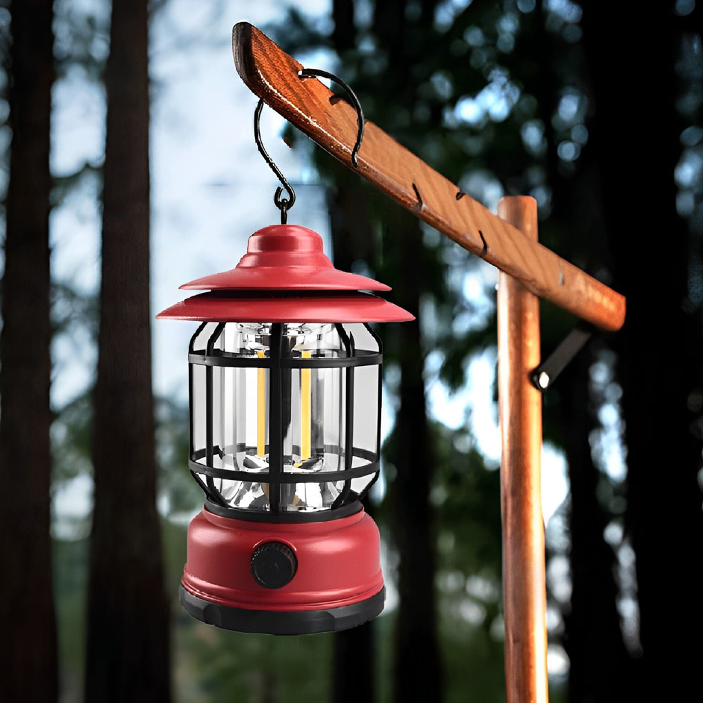 Portable Multifunctional Chargable LED Waterproof Outdoor Lanterns - Lamp Outdoor