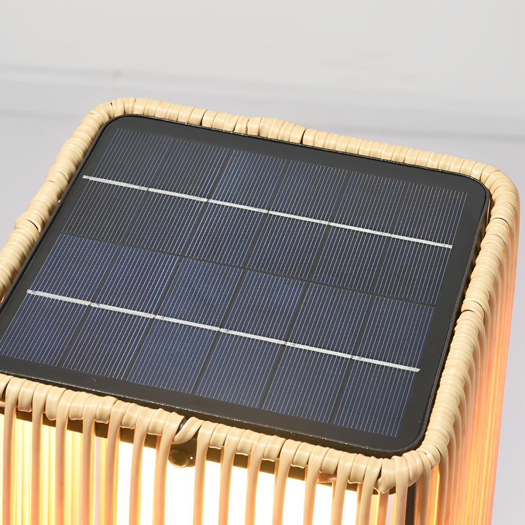 Rubber Solar LED Outdoor Floor Lamp - Lamp Outdoor