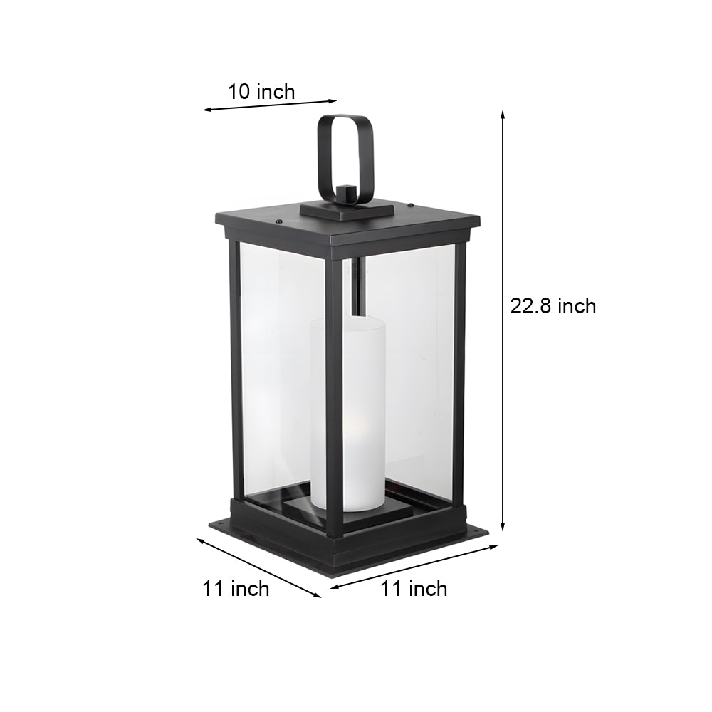 Modern Minimalist Square Post Light Waterproof - Lamp Outdoor