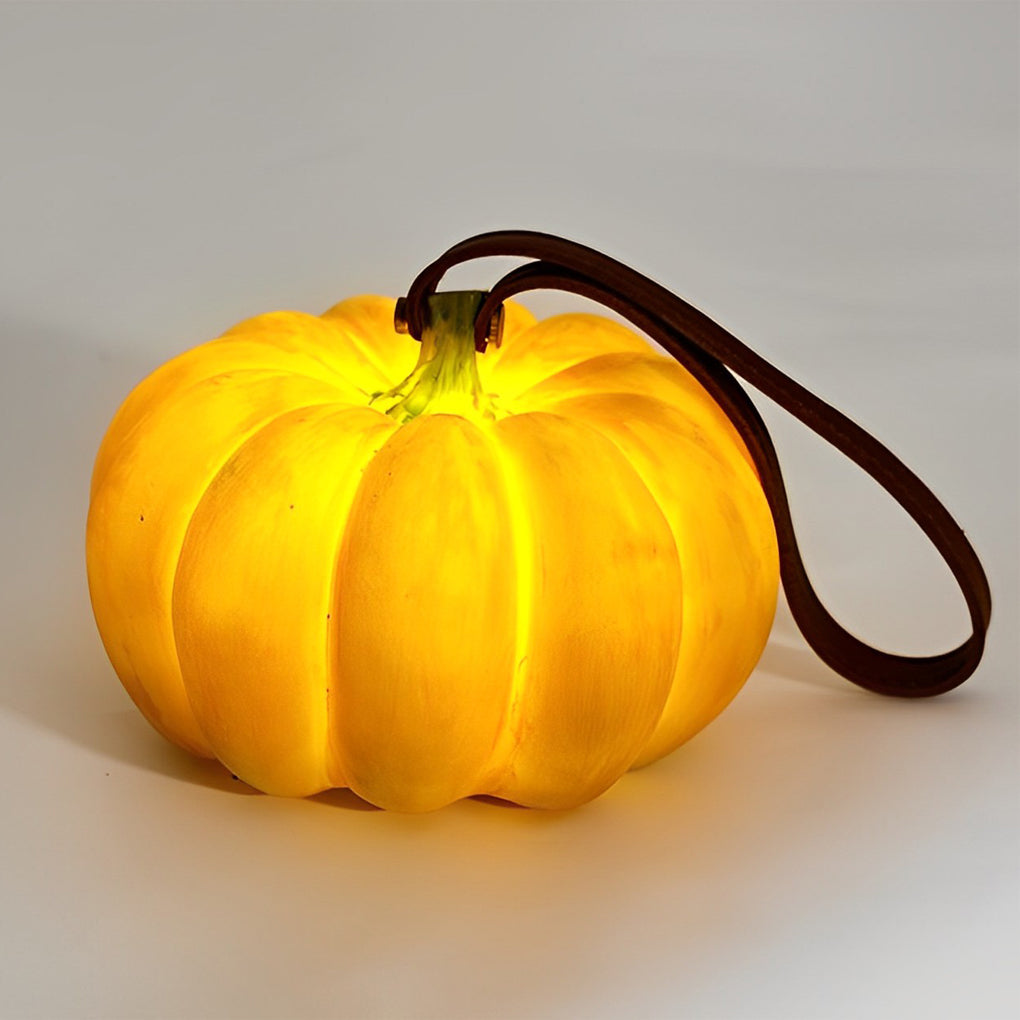 Portable Resin Pumpkin LED Waterproof USB Chargeable Outdoor Lights - Lamp Outdoor