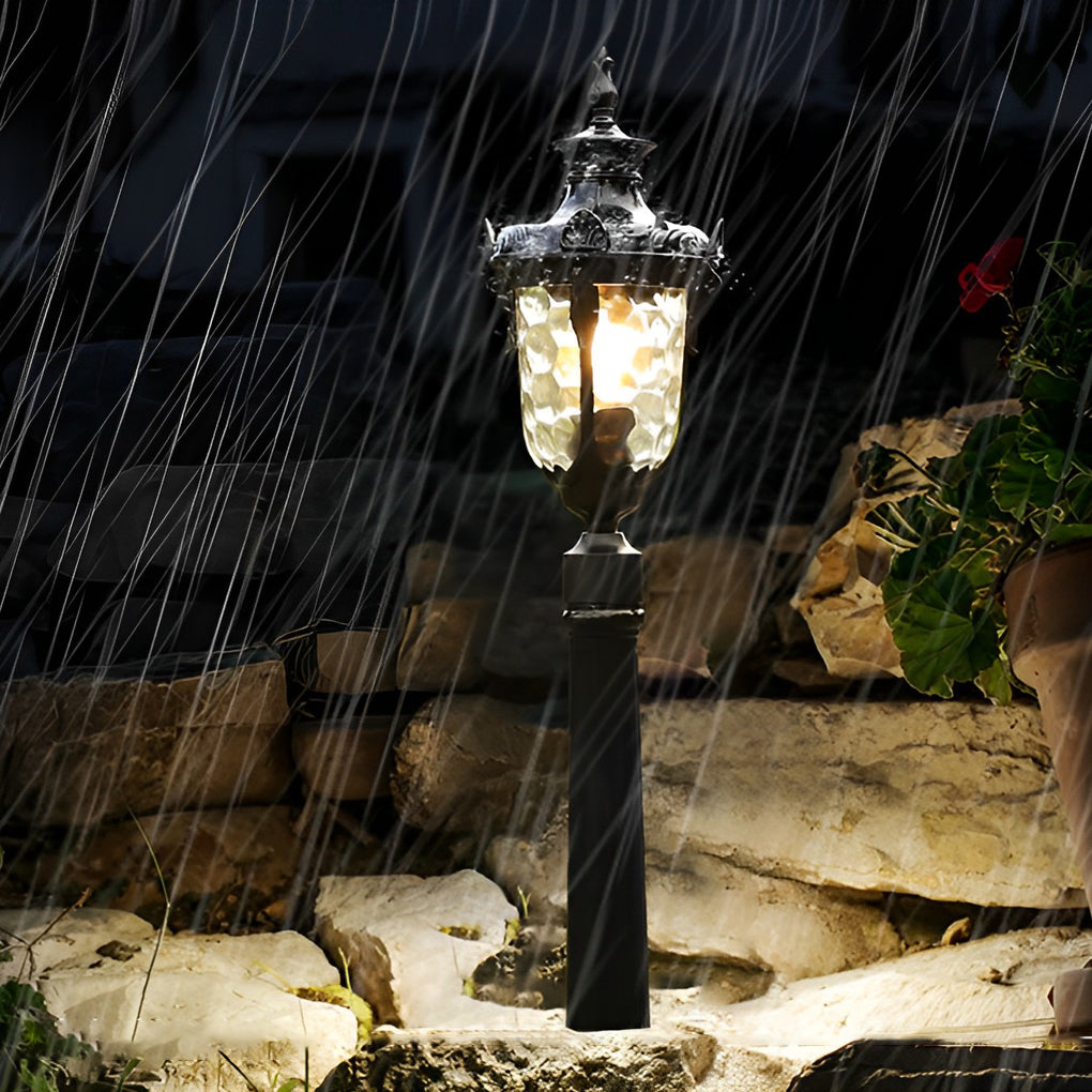 European-Style Waterproof Outdoor Lawn Lamp Elegant Pathway Lighting - Lamp Outdoor