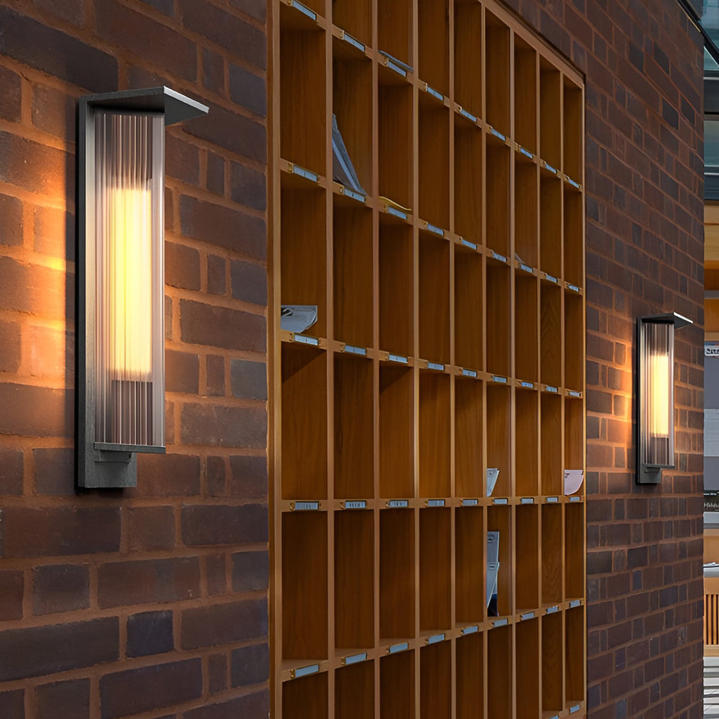 Waterproof LED Solar Vintage Outdoor Wall Light Fixture Wall Lamp - Lamp Outdoor